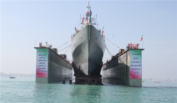 The first home made Iranian's oceangoing vessel